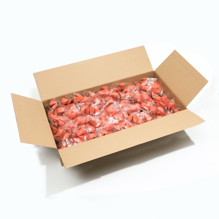 Печенье песочное с предсказаниями  "Розовый" 250шт., 1200 г