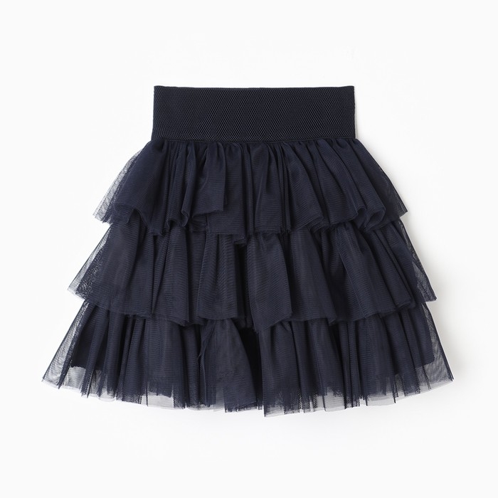 Юбка детская KAFTAN, размер 28(86-92 см), темно синий