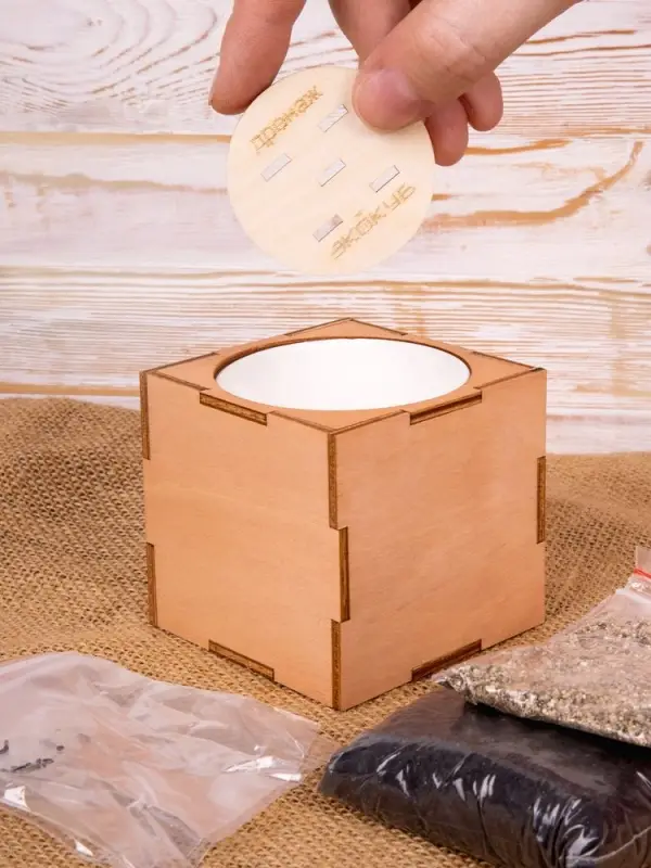 Набор для выращивания &laquo;Экокуб Lite&raquo;, лаванда