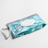 Контейнер для салфеток с петелькой &laquo;Абстракция&raquo;, цвет МИКС