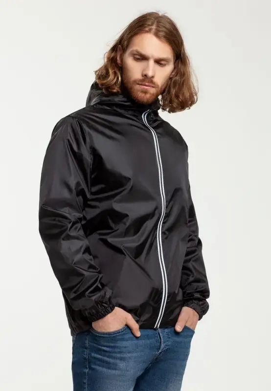 Ветровка мужская Fastplant черная, размер XXL Ветровка мужская Fastplant черная, размер XXL