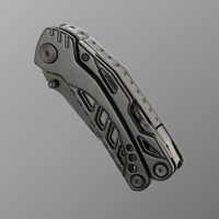 Мультитул 11в1 с плоскогубцами в чехле, черный Мультитул 11в1 с плоскогубцами в чехле, черный