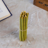 Свеча магическая медовая с можжевельником для защиты дома «Можжевеловые», 12 штук Свеча магическая медовая с можжевельником для защиты дома «Можжевеловые», 12 штук