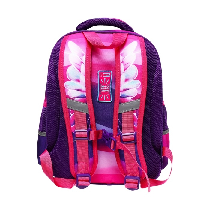 Рюкзак каркасный Феникс 37.5*27.5*14.5 Рюкзак каркасный Феникс 37.5*27.5*14.5 "Фея" дев фиолет 64634