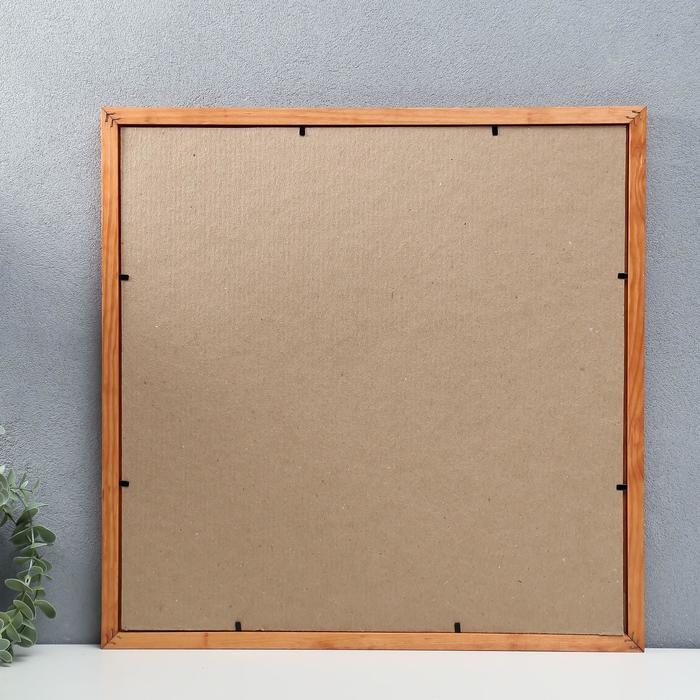 Фоторамка 40х40 см орех