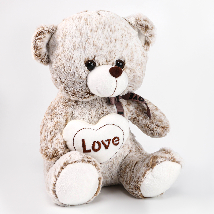 Мягкая игрушка &laquo;Мишка с сердечком&raquo;, 30 см, цвета МИКС