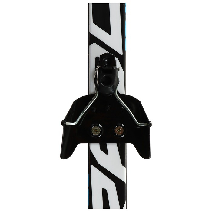 Комплект лыжный: пластиковые лыжи 170 см без насечек, стеклопластиковые палки 130 см, крепления NN75 мм Комплект лыжный: пластиковые лыжи 170 см без насечек, стеклопластиковые палки 130 см, крепления NN75 мм