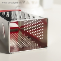 Тёрка Доляна &laquo;Универсал&raquo;, 4 грани, контейнер 450 мл, 27&times;12&times;0,9 см, цвет МИКС