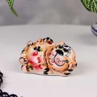 Сувенир &laquo;Кот Таити&raquo;, 5х8 см, гжель, цвет