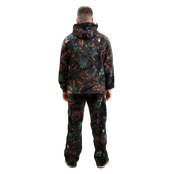 Костюм флисовый, камуфляж, р. 48, рост 176 см