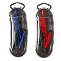 Готовальня ErichKrause "Classic", 2 предмета, пенал, микс Готовальня ErichKrause "Classic", 2 предмета, пенал, микс