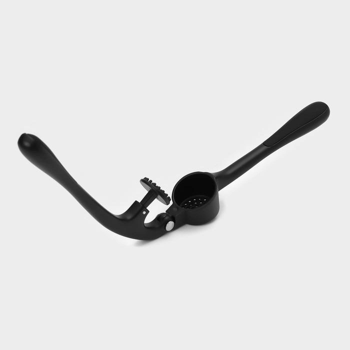 Пресс для чеснока Magistro Vantablack, 16,5×4,5 см, цвет чёрный Пресс для чеснока Magistro Vantablack, 16,5×4,5 см, цвет чёрный