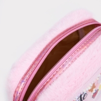 Косметичка на молнии, цвет розовый Косметичка на молнии, цвет розовый