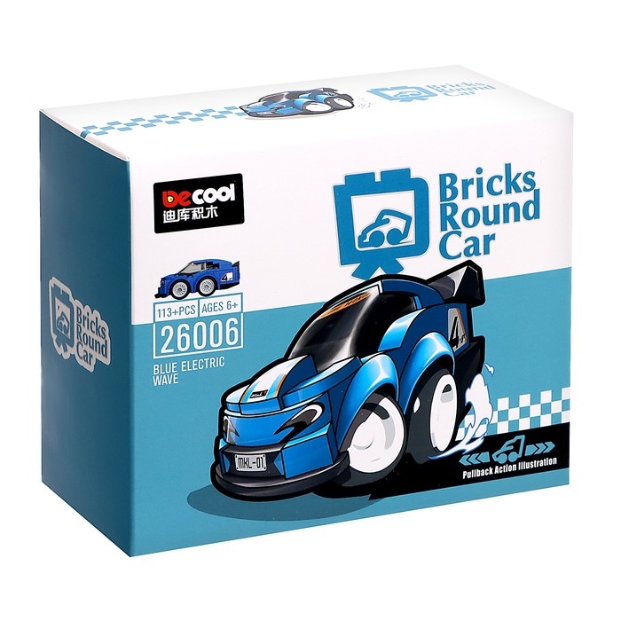 Конструктор инерционный «Спорткар», 113 деталей Конструктор инерционный «Спорткар», 113 деталей