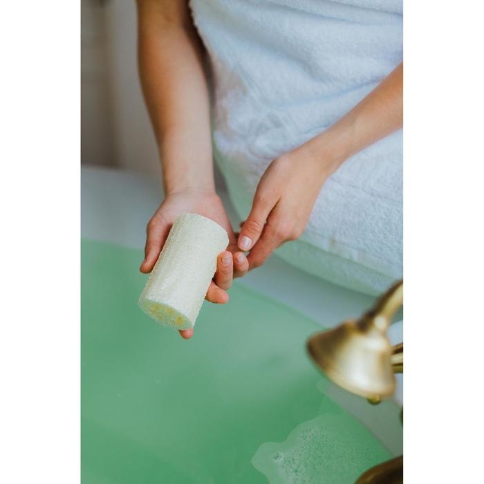 Люффа - мочалка для тела натуральная Доляна, 10,5×6×6 см Люффа - мочалка для тела натуральная Доляна, 10,5×6×6 см