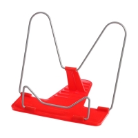 Подставка для книг Calligrata "ПРЕСТИЖ", с пластмассовым упором, европодвес, красная Подставка для книг Calligrata "ПРЕСТИЖ", с пластмассовым упором, европодвес, красная