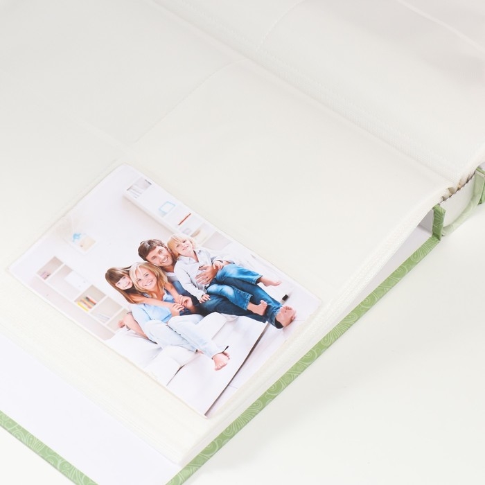 Фотоальбом на 400 фото 10х15 см "Букет и растительные узоры" в коробке МИКС 5,7х27,3х33 см