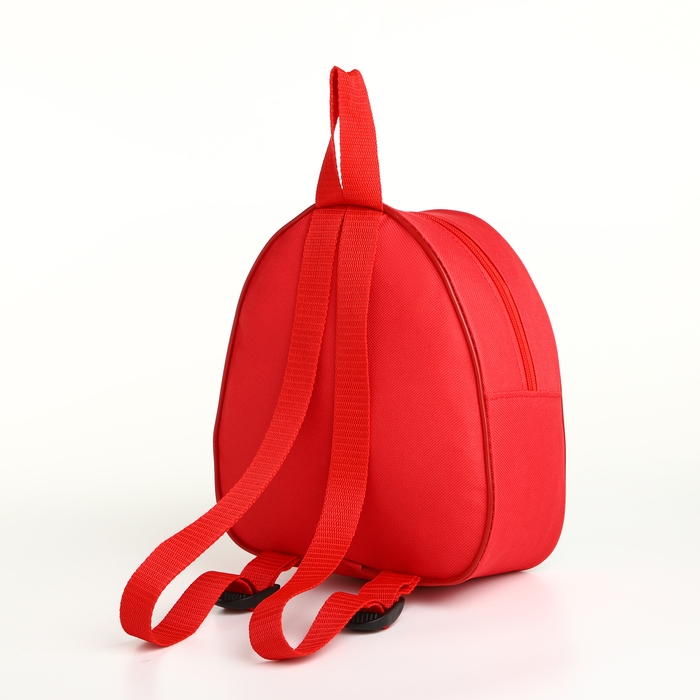 Рюкзак новогодний на молнии «Выбражулька», цвет красный Рюкзак новогодний на молнии «Выбражулька», цвет красный