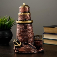 Копилка "Маяк" 13х15х24см