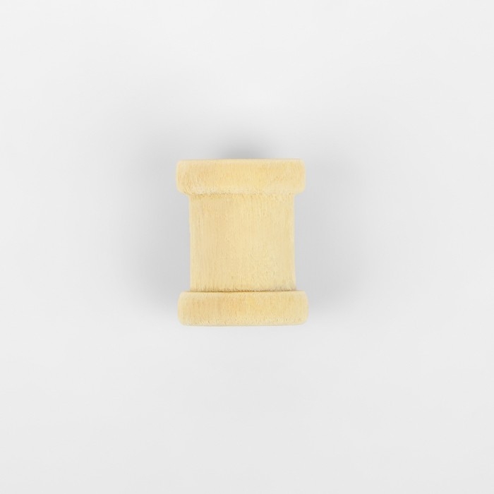 Набор деревянных катушек без покрытия, 50 шт, d = 0,9 &times; 1,2 см