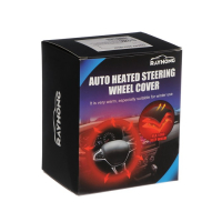 Оплетка на руль с подогревом от прикуривателя, 12 В, 40 Вт, размер 38 см, чёрный Оплетка на руль с подогревом от прикуривателя, 12 В, 40 Вт, размер 38 см, чёрный