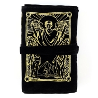 Мешочек для карт на Хэллоуин &laquo;Таро A. E. W.&raquo;, бархатный, 14х40 см