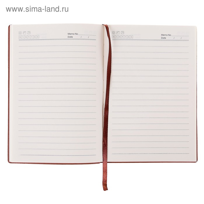 Ежедневник недатированный А5, 80 листов, линия, обложка ЛАЙТ пвх, МИКС