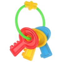 Погремушка «Ключики яркие», Крошка Я Погремушка «Ключики яркие», Крошка Я