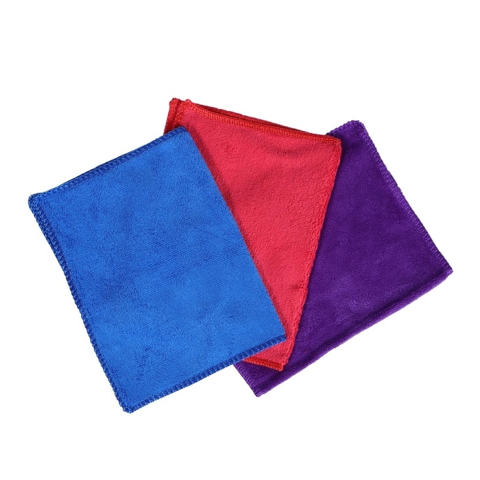 Тряпка для мытья авто, Grand Caratt, микрофибра, 300 г/м&sup2;, 20&times;30 см, набор 3 шт