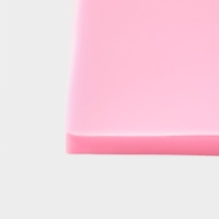 Молд &laquo;Валери&raquo;, силикон, 13,6&times;12,6&times;0,8 см, цвет розовый