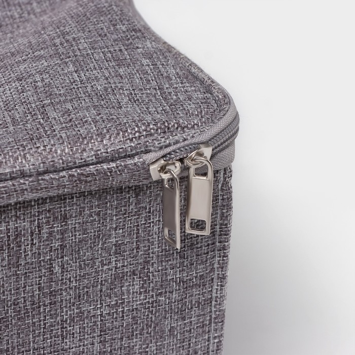 Кофр для хранения вещей LaDо́m &laquo;Грэй&raquo;, 29&times;36&times;20 см, цвет серый