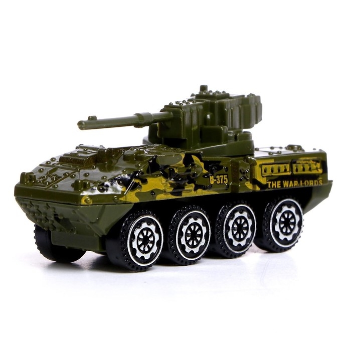 Машинка-сюрприз в банке, &laquo;Военные&raquo;, МИКС