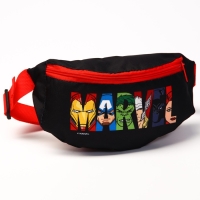 Сумка поясная детская, 25х6х13 см, Мстители Сумка поясная детская, 25х6х13 см, Мстители