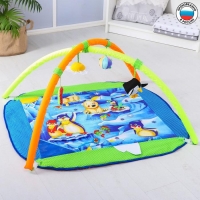 Развивающий коврик с дугами «Арктика-2», 100×87 см, Дельфин Развивающий коврик с дугами «Арктика-2», 100×87 см, Дельфин