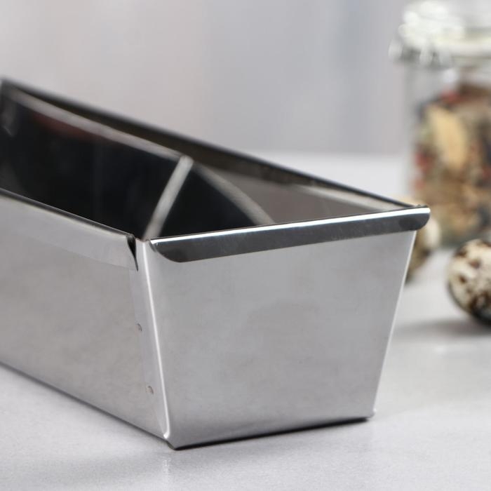 Форма для выпечки &laquo;Хлеб&raquo;, H-6 см, 9 х 25 см, 1,35 л, тип 3