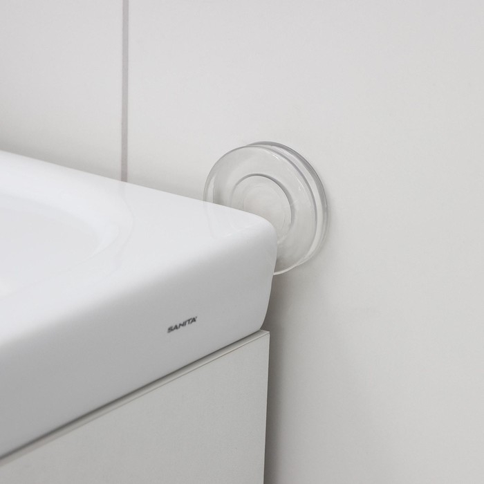 Держатель-стоппер универсальный для дома, 5&times;1 см, прозрачный