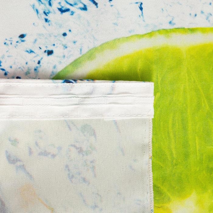 Комплект штор для кухни &laquo;Юна&raquo; тюль (294х160 см), ламбрекен (290х40 см), подхваты