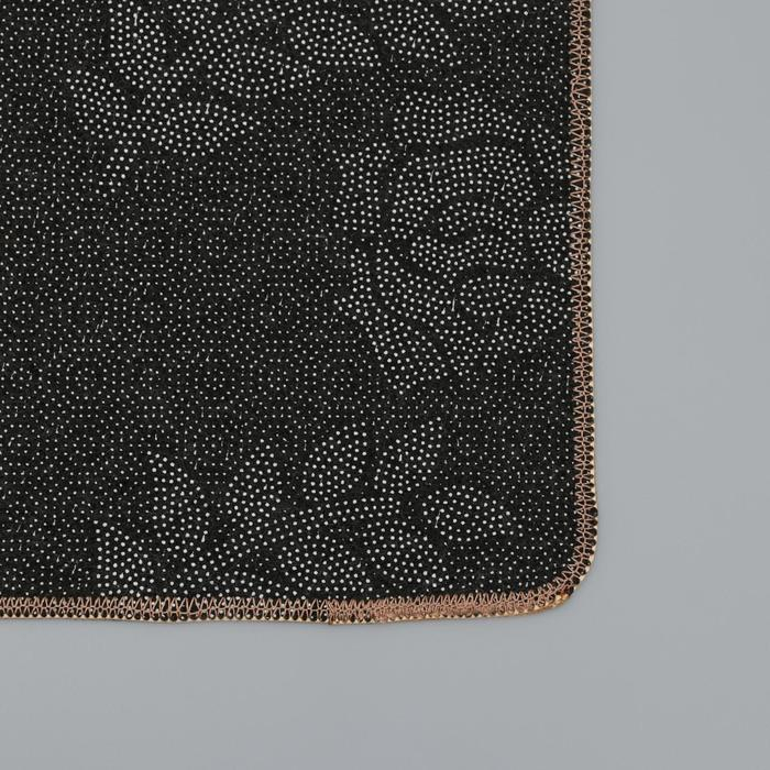 Набор ковриков для ванной и туалета Доляна &laquo;Ракушки&raquo;, 3 шт: 50&times;80, 50&times;40, 40&times;43 см