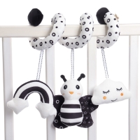 Растяжка - спираль на кроватку/коляску &laquo;Бабочка&raquo;, по методике Г. Домана, Крошка Я