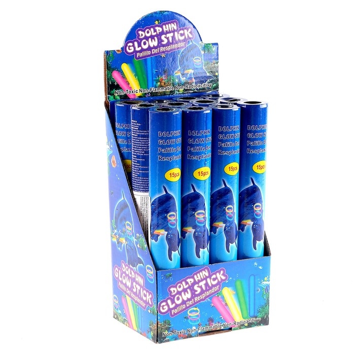 Браслет карнавальный, светящийся, в тубусе 15 шт. Браслет карнавальный, светящийся, в тубусе 15 шт.