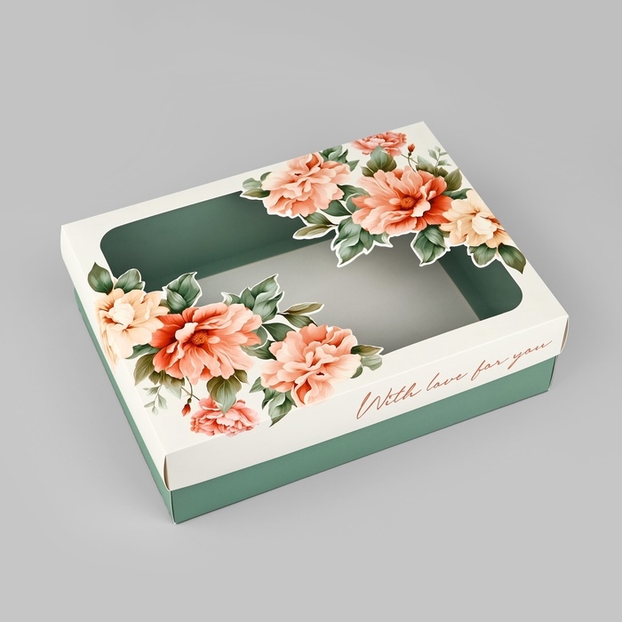 Коробка подарочная &laquo;С любовью для тебя&raquo;, 32 х 24 х 9 см