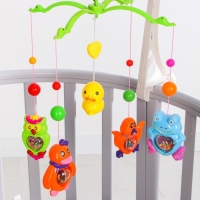 Мобиль музыкальный на кроватку &laquo;Солнышко. Лесные жители&raquo;, заводной, Крошка Я