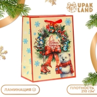 Пакет ламинированный &laquo;Добрый мишка&raquo;, MS 18 &times; 23 &times; 10 см