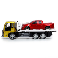 Грузовик радиоуправляемый &laquo;Автовоз&raquo;, с машиной, работает от аккумулятора МИКС