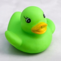 Набор резиновых игрушек для ванны &laquo;Резиновые уточки&raquo;, 4,5 см, с пищалкой, 6 шт., Крошка Я