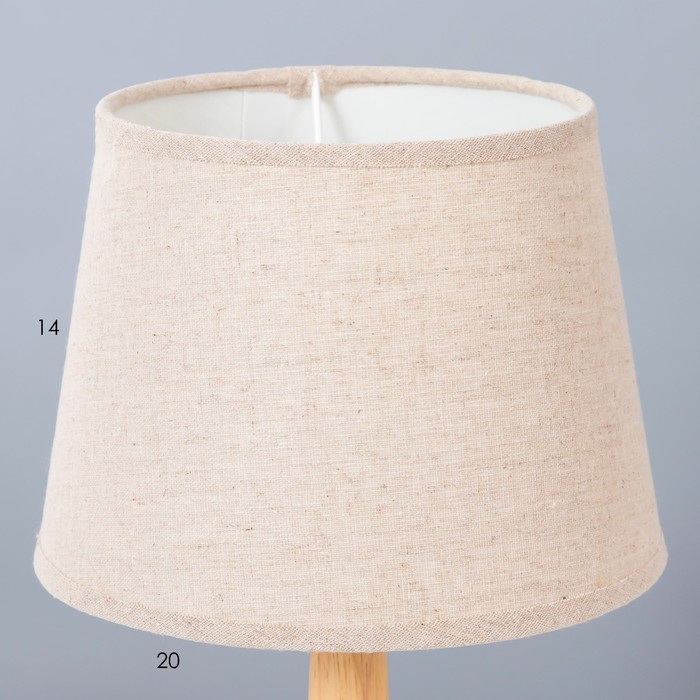 Лампа настольная 320614/1 E14 40Вт серый 22х22х36,5 см RISALUX