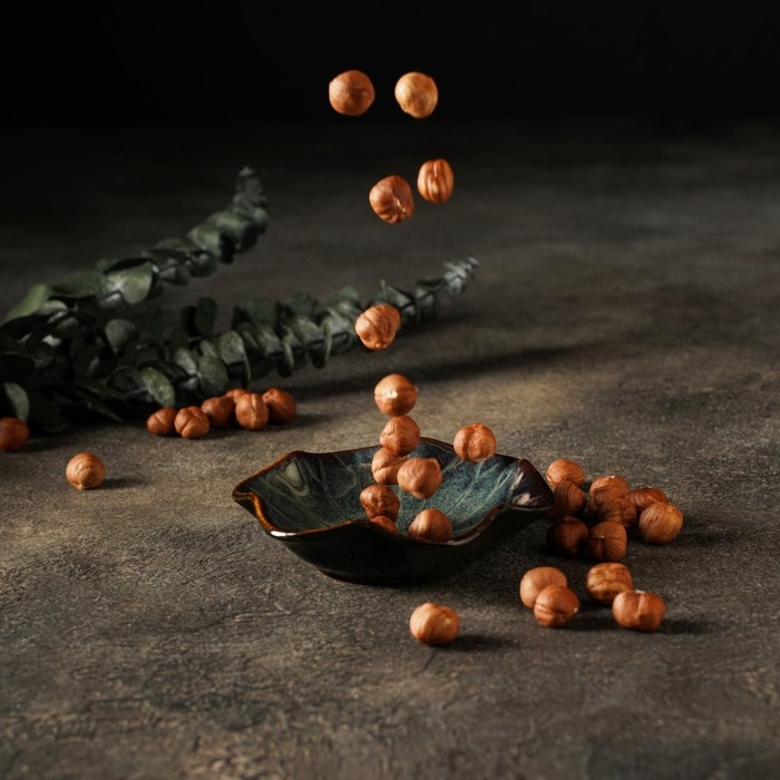 Соусник керамический &laquo;Пайро&raquo;, 11&times;3 см, цвет зелёный