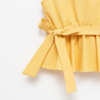 Комплект для девочки (майка и шорты) KAFTAN, р.32 (110-116), желтый