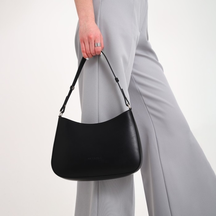 Сумка женская TEXTURA, средний размер, цвет чёрный Сумка женская TEXTURA, средний размер, цвет чёрный