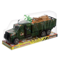 Машина инерционная &laquo;Военная&raquo;, с танком и солдатиком